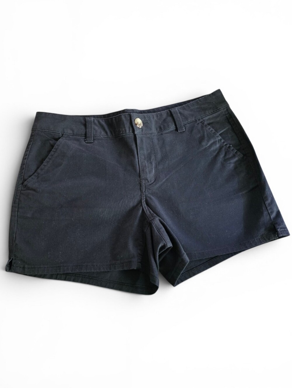 SO Black Women's Chino-Style Jean Shorts
